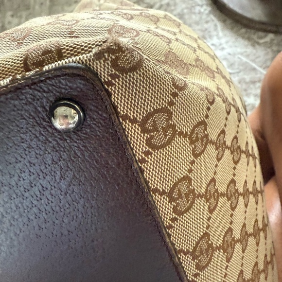 Gucci Brown GG Monogram Tote GG Canvas Eclipse Large - Picture 10 of 15